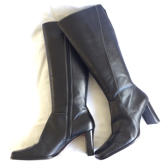 Anne Klein Shoes - Anne Klein Square Toe Boots